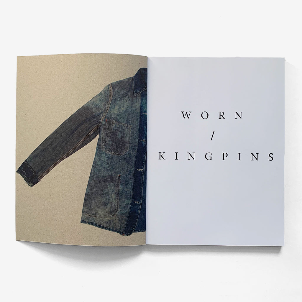 Inside pages for The Vintage Showroom &amp; Kingpins - Worn Book Vol 1