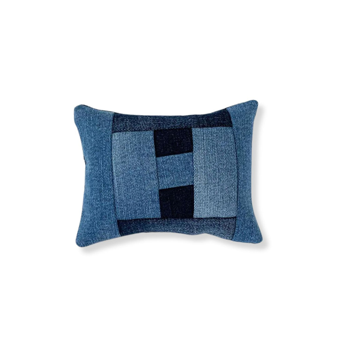 Handmade Upcycled Denim Pin Cushion (Large)