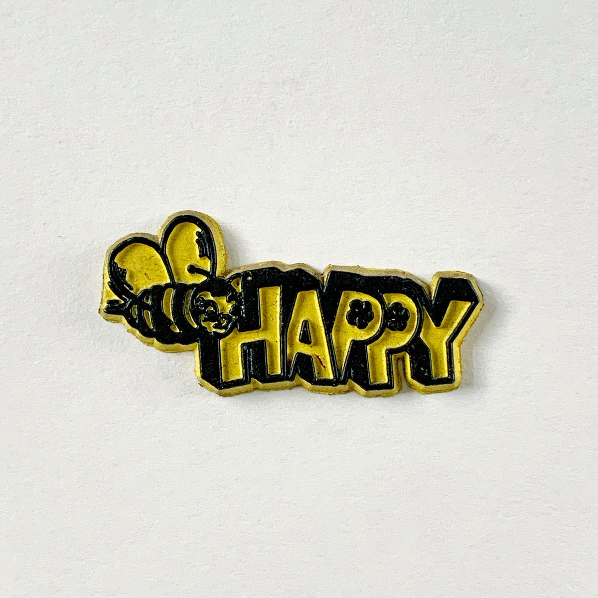 Vintage &quot;Be Happy&quot; Magnet