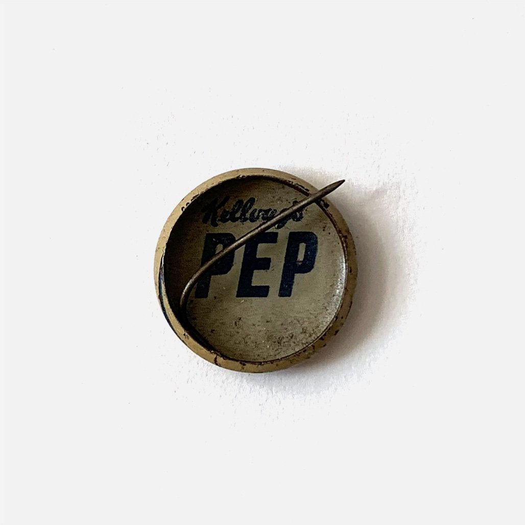 Vintage Kellogg&#39;s Pep Harold Teen Lillums Pin Button