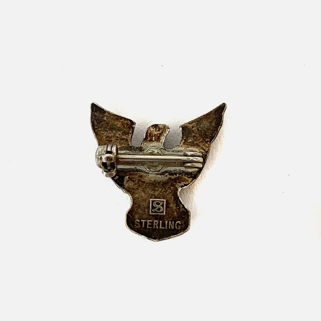 Vintage Sterling BSA Pin