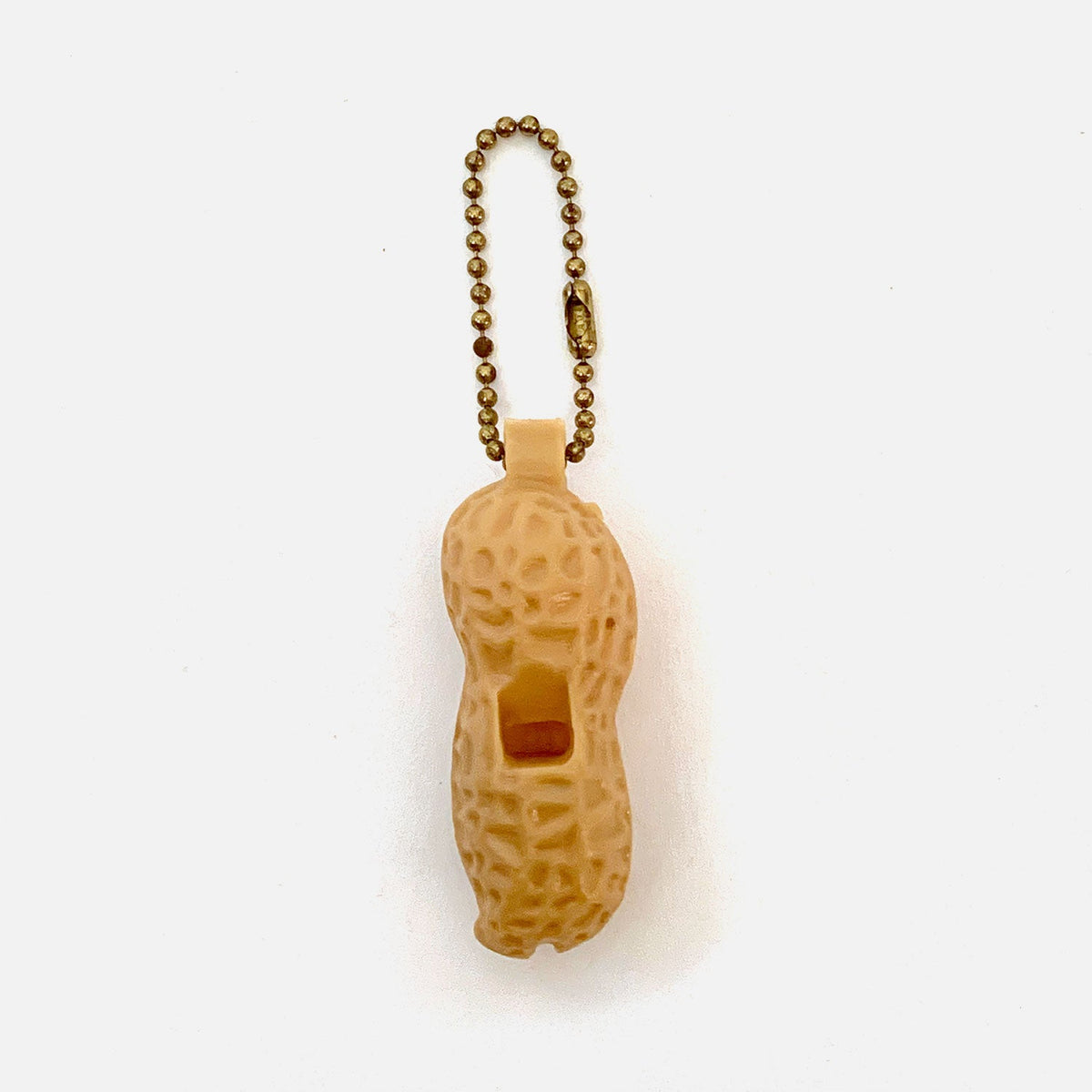 Vintage Peanut Whistle Keychain