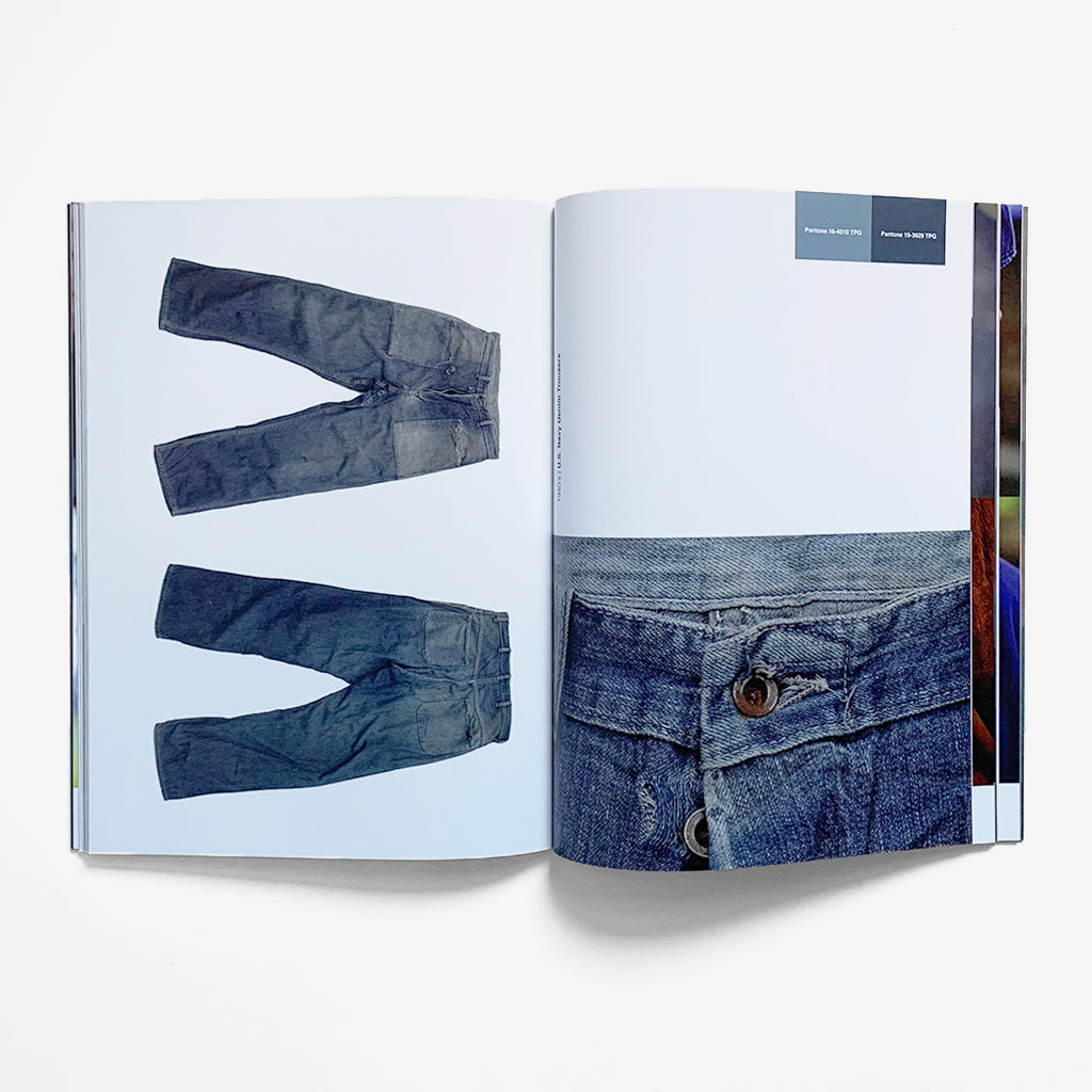Inside pages of The Vintage Showroom - Worn Book Vol 2