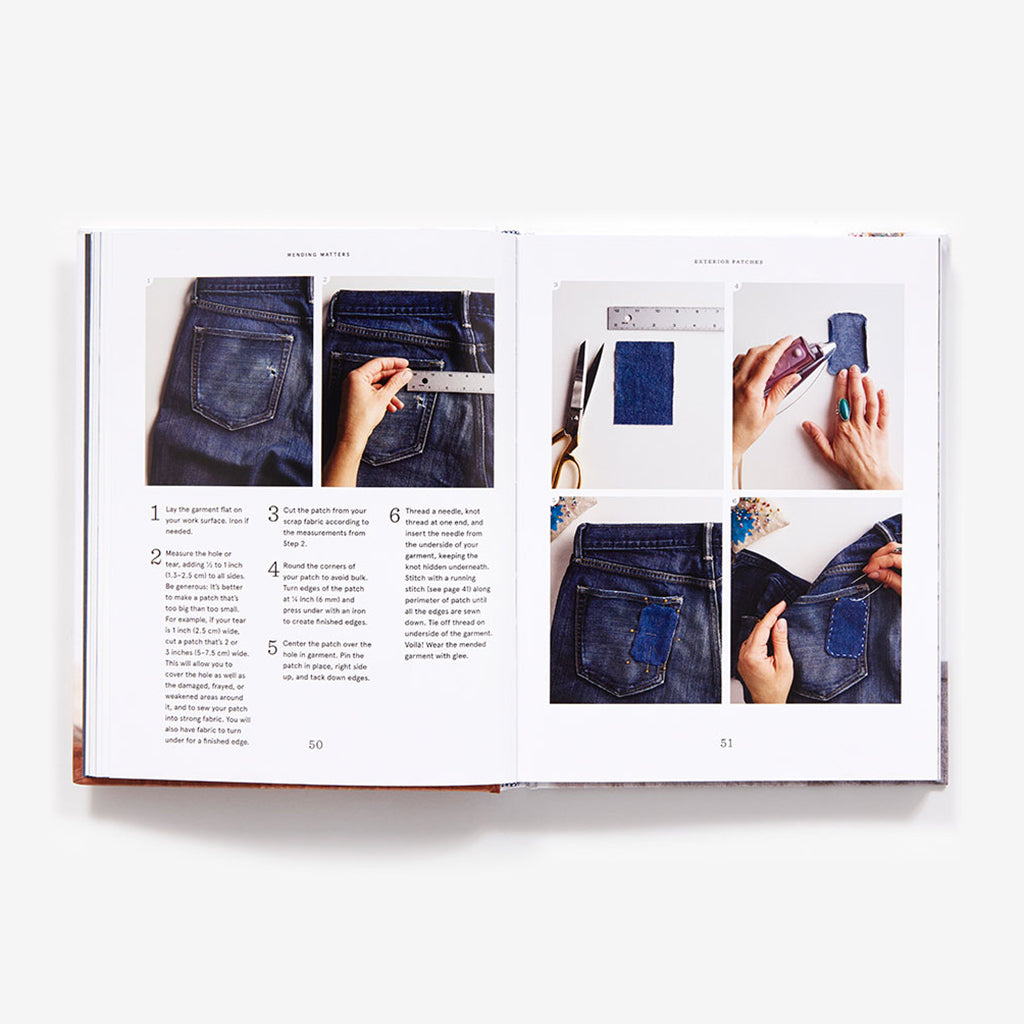Inside page of Mending Matters: Stitch, Patch, and Repair Your Favorite Denim &amp; More