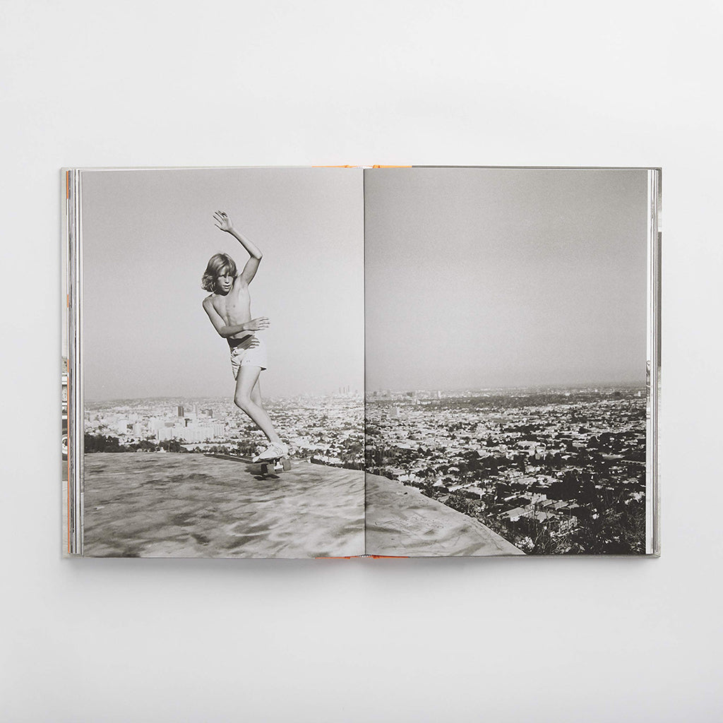 Inside pages of Silver. Skate. Seventies with photographs by Hugh Holland